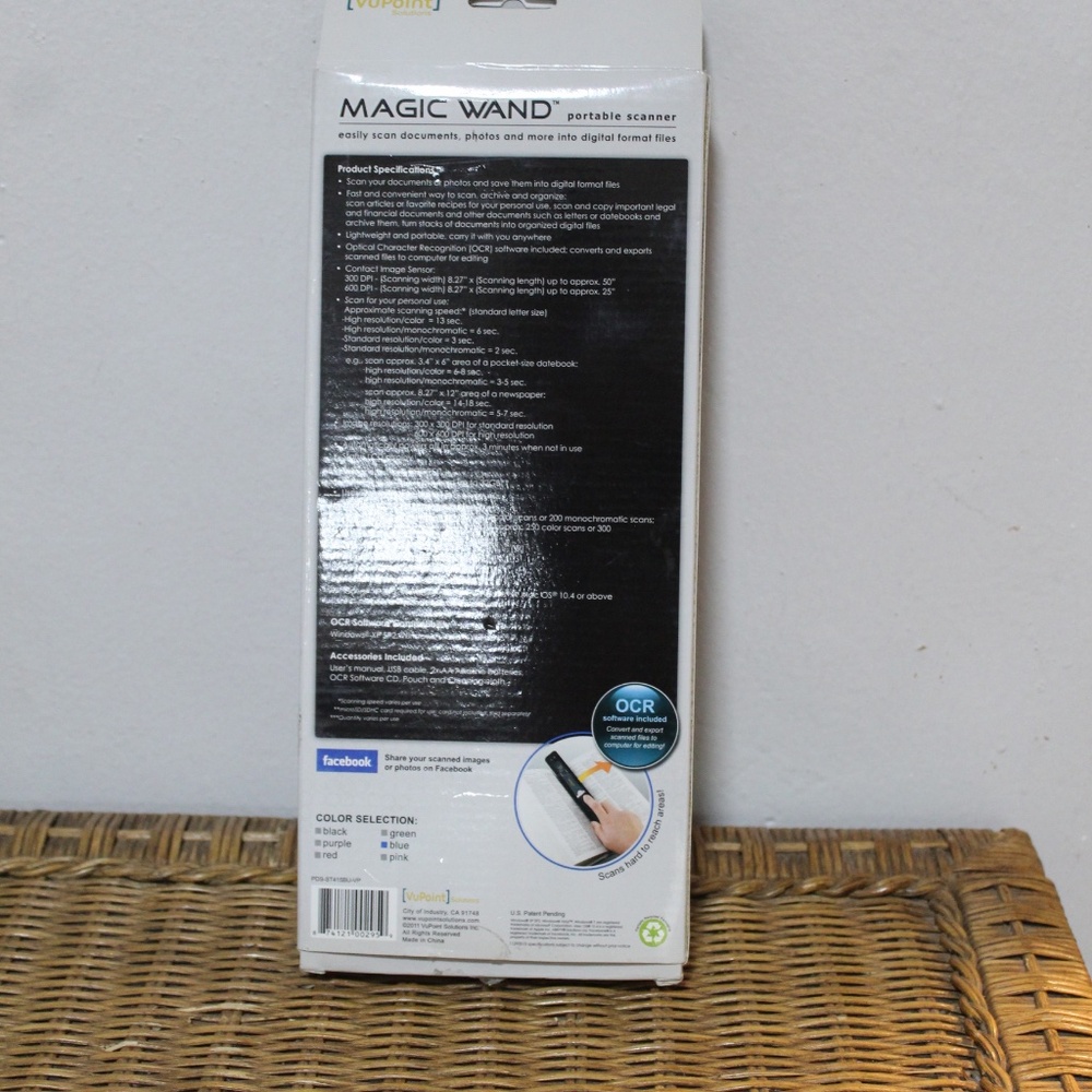 Vupoint Magic Want Portable Scanner. - Picture 3 of 6